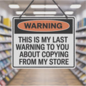 Copying Sticker (Vorderseite)