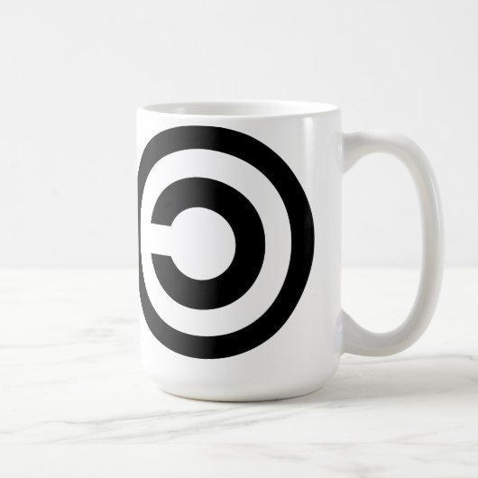 Copyleft Freiheit Kaffeetasse (Rechts)