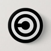 Copyleft - Informationen will frei Button (Vorderseite)