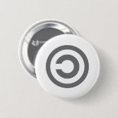 Copyleft - Informationen will frei Button (Vorne & Hinten)