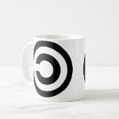 Copyleft - Informationen wollen, um frei zu sein Kaffeetasse (Vorderseite Links)