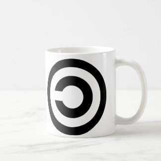 Copyleft - Informationen wollen, um frei zu sein Kaffeetasse