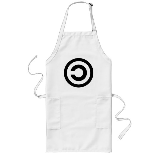 Copyleft - Informationen wollen, um frei zu sein Lange Schürze (Vorne)