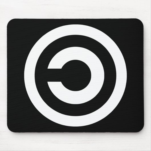 Copyleft - Informationen wollen, um frei zu sein Mousepad (Vorne)
