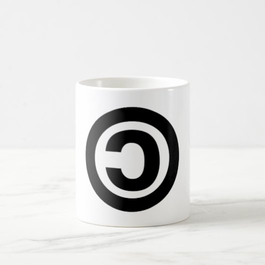 COPYLEFT KAFFEETASSE (Mittel)