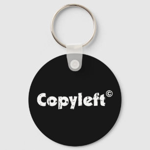 Copyleft Open Source Schlüsselanhänger