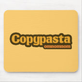 Copypaste omnomnom Internet Spaß Mousepad (Vorne)
