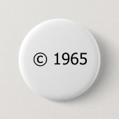 Copyright 1965 button (Vorderseite)