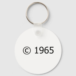 Copyright 1965 schlüsselanhänger