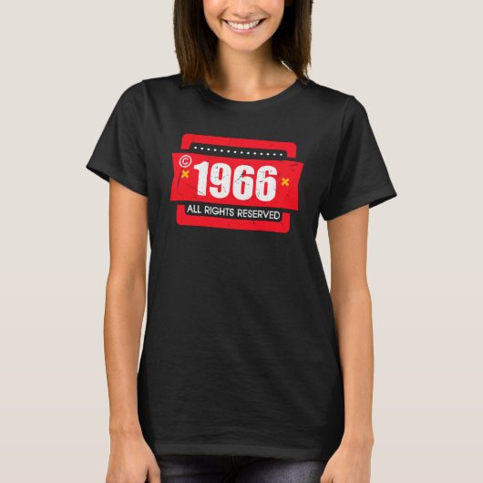 Copyright 1966 All Rights Reserve T-Shirt (Vorderseite)