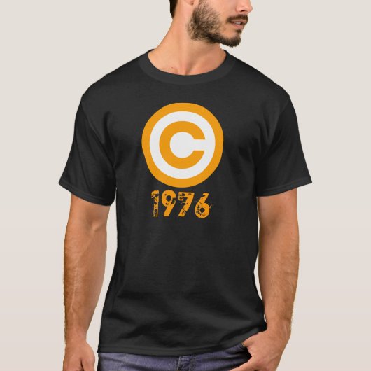 Copyright 1976 Vintag T-Shirt (Vorderseite)
