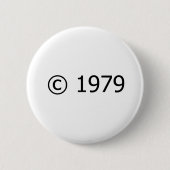 Copyright 1979 button (Vorderseite)