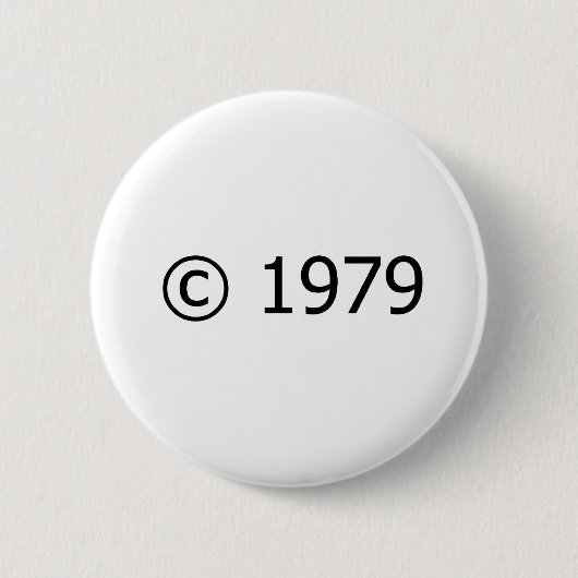 Copyright 1979 button (Vorderseite)