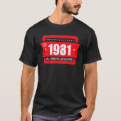 Copyright 1981 All Rights Reserve T-Shirt (Vorderseite)