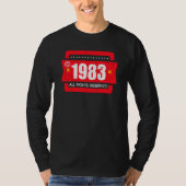 Copyright 1983 All Rights Reserve T-Shirt (Vorderseite)