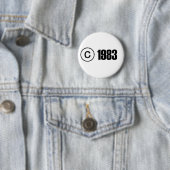 Copyright 1983 button (Beispiel)