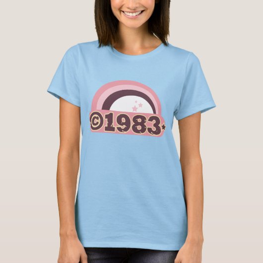 Copyright 1983 T-Shirt (Vorderseite)