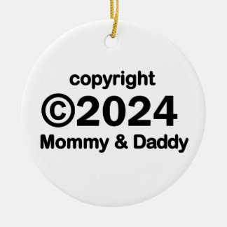 Copyright 2019 Mommy and Daddy Keramik Ornament