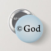Copyright-Gottknopf Button (Vorne & Hinten)