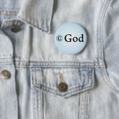 Copyright-Gottknopf Button (Beispiel)