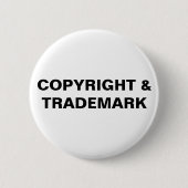Copyright & Trademark Button (Customize Color!) (Vorderseite)