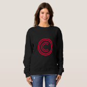 Copyright-Zeichen Sweatshirt (Vorne ganz)