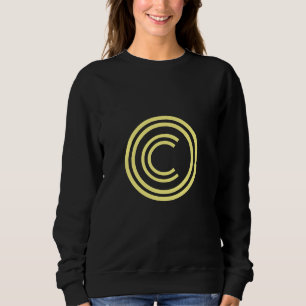 Copyright-Zeichen Sweatshirt