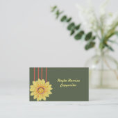 Copywriter Business Card Visitenkarte (Stehend Vorderseite)