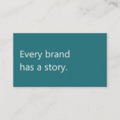 Copywriter Freelance Writer Modern Colorful Visitenkarte (Vorderseite)