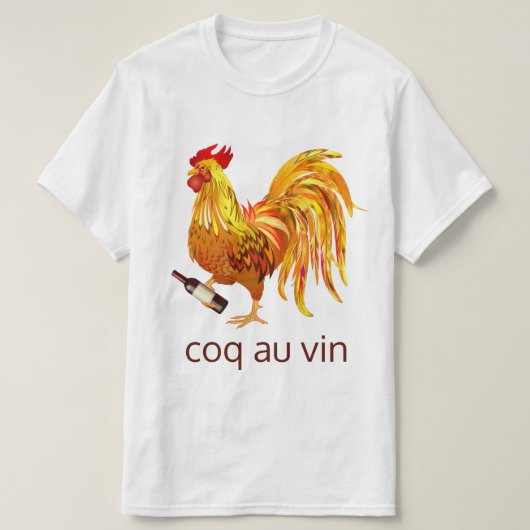 Coq au Vin T-Shirt (Design vorne)
