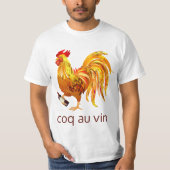Coq au Vin T-Shirt (Vorderseite)