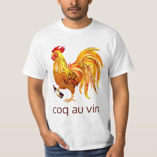 Coq au Vin T-Shirt (Vorderseite)