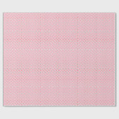 Coqette Cherry auf Top Danke Baby Dusche Geschenkpapier (Flach)