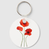 Coquelicot-Poppy Schlüsselanhänger (Vorderseite)