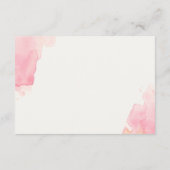 Coquelicots-Begleitkarten Begleitkarte (Rückseite)