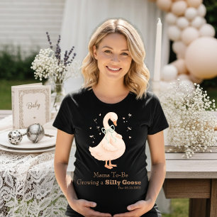 Coquette Alberne Gans Grüne werdende Mama, Schwang T-Shirt