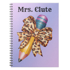 Coquette Aquarellstiftbogen Notizblock