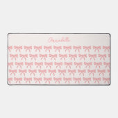 Coquette Ästhetik Rosa Bug Schreibtischunterlage (Vorderseite)