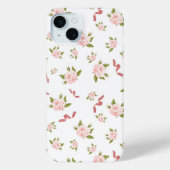 Coquette Ästhetik Weibchen Blumenmuster Case-Mate iPhone Hülle (Rückseite)