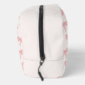 Coquette ästhetische rosa Bogen Waschbeutel (Rechts)