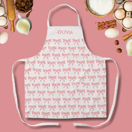Coquette Ästhetische Rosa Bugmädchen Schürze