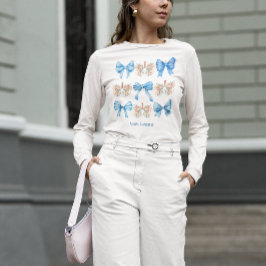 Coquette Asthma Awareness Floral Allergie T-Shirt