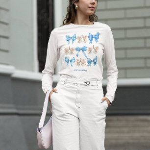 Coquette Asthma Awareness Floral Allergie T-Shirt