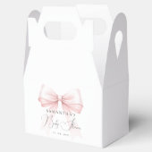 Coquette Baby Dusche Gefallen Taschen Geschenkschachtel (Geöffnet)