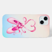 Coquette Ballet Dance Slippers KiniArt Case-Mate iPhone Hülle (Rückseite (Horizontal))