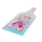 Coquette Ballet Dance Slippers KiniArt Schneidebrett (Ecke)