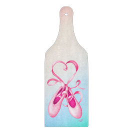 Coquette Ballet Dance Slippers KiniArt Schneidebrett
