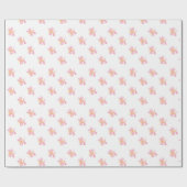 Coquette Balloon Dog Pattern Geschenkpapier (Flach)