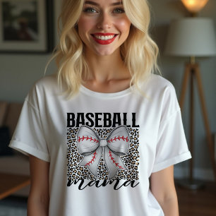 Coquette-Baseball-Mama T-Shirt