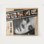 Coquette Beige Tropico 90er Ästhetik Lana Del Ray Wandteppich (Vorderseite (Horizontal))